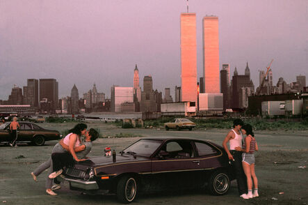 Thomas Hoepker, ‘Downtown Manhattan seen from "lover's lane." Jersey City, New Jersey. USA’, 1983