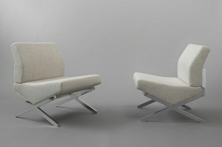 Pierre Guariche, ‘Pair of chairs SS1’, 1959/1960