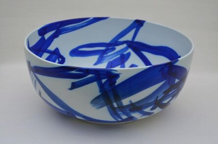 Ivan Weiss, ‘Calligraphic Porcelain bowl’, 2014