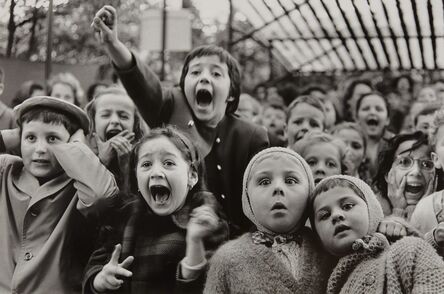 Alfred Eisenstaedt, ‘Children at a Puppet Theatre, Paris’, 1963