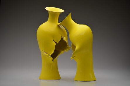 Steven Young Lee, ‘Yellow Asian Baluster Vases’, 2019