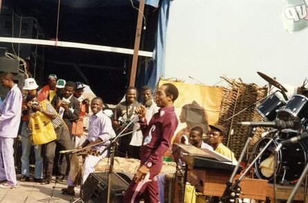 Biyi Bandele, ‘Fela Kuti at Lekki Sunsplash in Lagos 1, 1991’, 2020