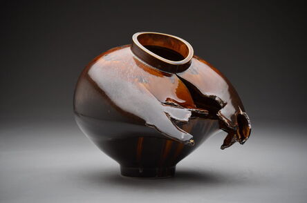 Steven Young Lee, ‘Brown Moon Jar’, 2024