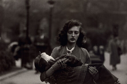 Diane Arbus, ‘Woman carrying a child in Central Park, N.Y.C.’, 1956
