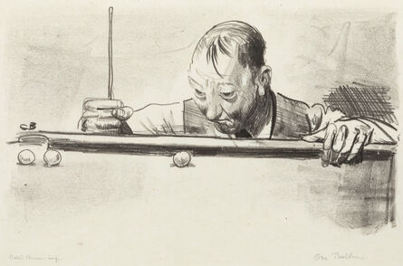 George Bellows, ‘Indoor Athlete, Second Stone’, 1921