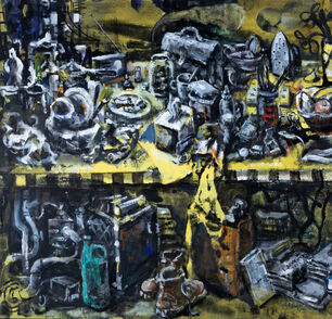 Xano Armenter, ‘Yellow table, yellow floor’, 1993