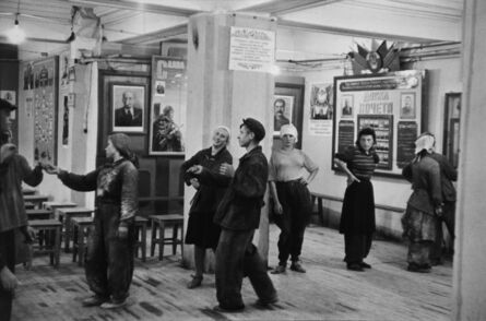 Henri Cartier-Bresson, ‘Canteen for Workers Building the Hotel Metropol, Moscow’, 1954