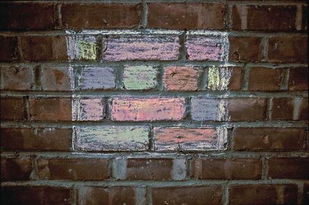 Philip Pocock, ‘Chalk on Brick (Ludlow St.)’, 1979