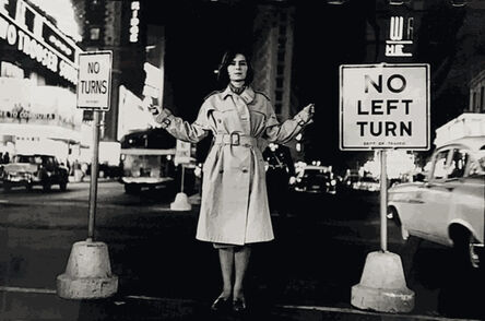 Henri Dauman, ‘Juliette Mayniel in Times Square, NYC, 1959’, 2020