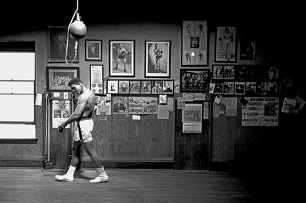 Thomas Hoepker, ‘Muhammad Ali Walking in Gym’, 1966