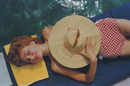 Slim Aarons, ‘Sunbathing In Burgenstock’, 1955