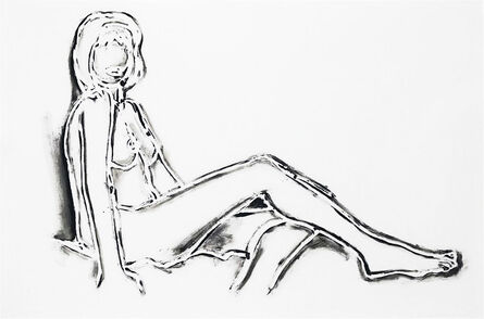 Tom Wesselmann, ‘MONICA SITTING, ONE LEG ON THE OTHER’, 1994