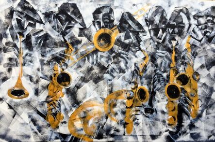Larry Otoo, ‘Jazz Jam ’, 2017