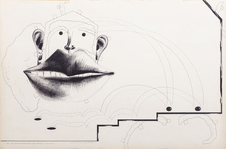 Rómulo Macció, ‘Les moustaches romantiques de l'artiste cinétique’, 1971