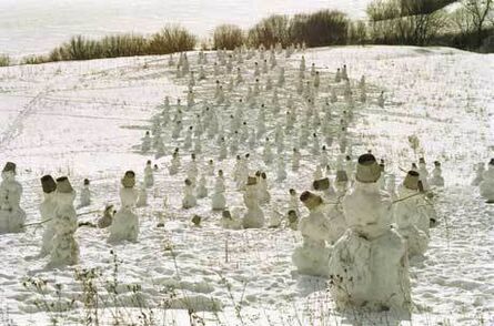 Nikolay Polissky, ‘Snowmen ’, 2000