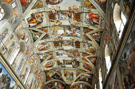 Michelangelo Buonarroti, ‘Sistine Chapel Ceiling Frescoes’, 1508-1512