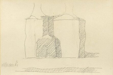 Giorgio Morandi, ‘Natura morta’, 1958