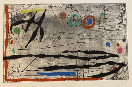 Joan Miró, ‘Trace sur la Paroi I’, 1967