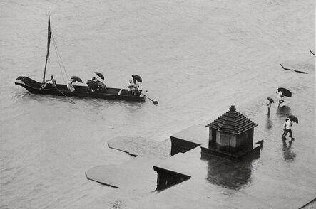 Gianni Berengo Gardin, ‘A Boat on the Narmada River, Maheshwar’, 1977-79