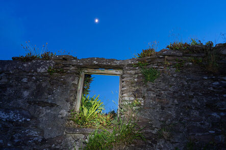 Mary Kocol, ‘Wild Garden Window Portal with Moon, Ireland’, 2023