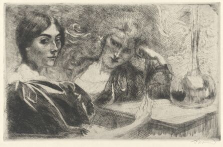Albert Besnard, ‘Morphine Addicts (Morphinomanes)’, 1887