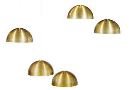 Vilhelm Wohlert, ‘Set of 5 pendant lamps’, 1967