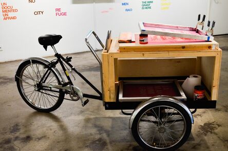 Sergio de la Torre & Chris Treggiari, ‘Sanctuary Mobile Print Cart’, 2017