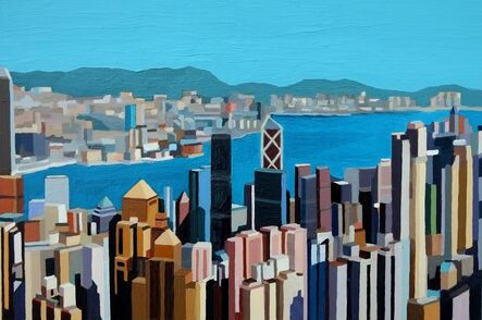 Andy Burgess, ‘Hong Kong Skyline III’, 2016