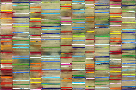 Petra Rös-Nickel, ‘Short Color Stripes III’, 2022