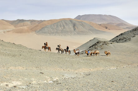 Marc Progin, ‘'Fox hunting | Chasse au renard' Mongolia’, 2011