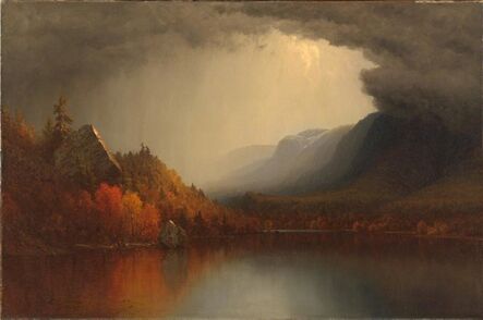 Sanford Robinson Gifford, ‘A Coming Storm’, ca. 1863