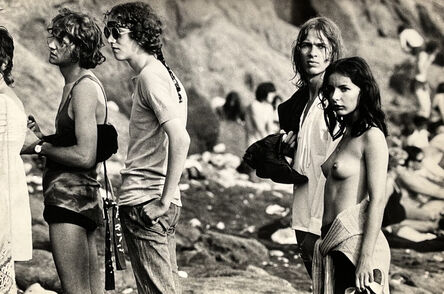 Fausto Giaccone, ‘Isola di Wight, di ritorno dal bagno in mare’, 1970
