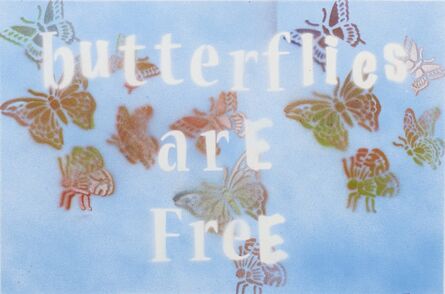 Bernie Taupin, ‘Butterflies Are Free’, 2019