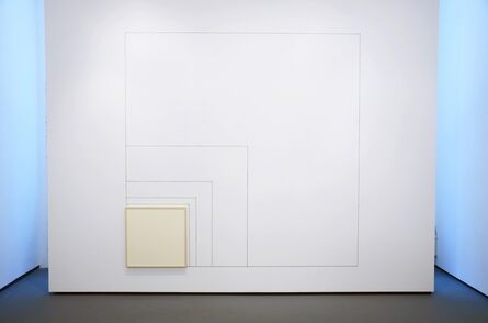 Hartmut Böhm, ‘Wall Work from the Measurements of a Progression to Infinity with 15°’, 1996-2014