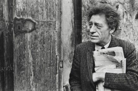 Henri Cartier-Bresson, ‘Portrait of Alberto Giacometti, 1961’, printed later