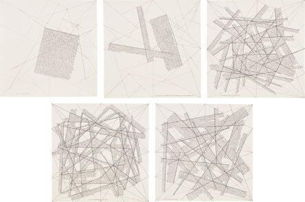 Sol LeWitt, ‘The Location of Lines (K. 1975.06)’, 1975