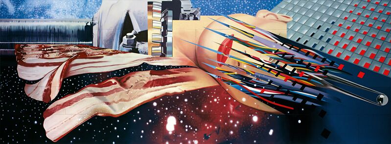 James Rosenquist, ‘Star Thief’, 1980, Painting, Oil on canvas, Museum Ludwig