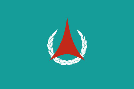 Agnieszka Kurant, ‘Flag of Stateless Nations’, 2023