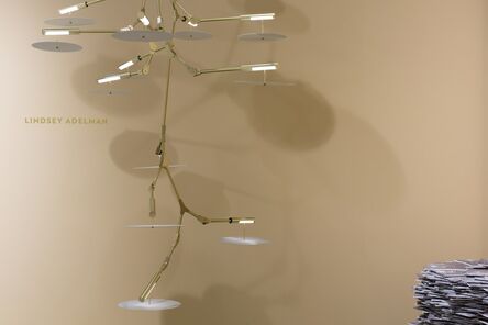 Lindsey Adelman, ‘Nymphenburg porcelain disc chandelier’, 2016