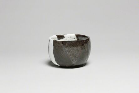 Ohi Chozaemon X, ‘Tea Bowl with Black and White Glaze’, 2015