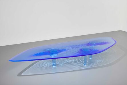 Zaha Hadid, ‘Coffee Table 'Liquid Glacial'’, 2012