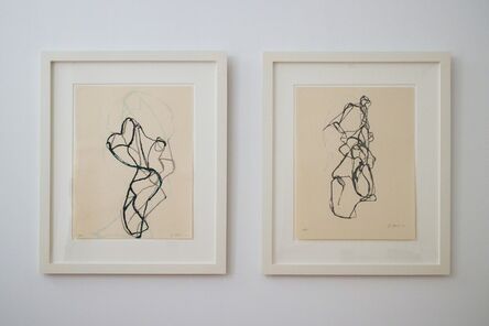 Brice Marden, ‘Zen Print #1 and Zen Print #2’, 2010