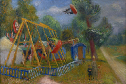 William James Glackens, ‘French Fair (Children’s Swings)’, 1927