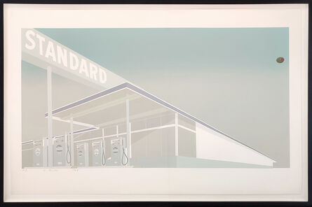 Ed Ruscha, ‘CHEESE MOLD STANDARD WITH OLIVE’, 1969