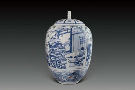 Zhenhan Hao, ‘Imitation · imitation - Counterfeit Antique Porcelain Industry’, 2016