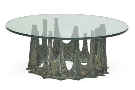 Paul Evans (1931-1987), ‘Sculptured Metal coffee table, New Hope, PA’, 1970
