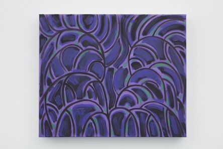 Benjamin Butler, ‘Untitled Tree (Purple and Green)’, 2018