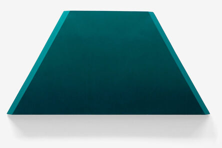 Ronald Davis, ‘Sea-Green Trapezoid’, 1966