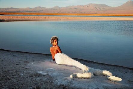 Patrick Demarchelier, ‘Imaan Hammam, Desert Calm, Tierra Atacama, Vogue’, 2015