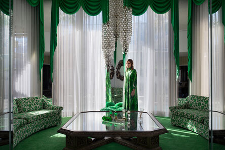 Lissa Rivera, ‘Emerald Living Room’, 2017